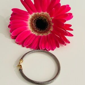 David Yurman buckle classic cable bracelet